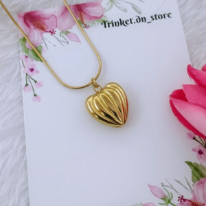 A Heart shaped necklace