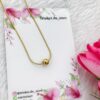 Gold Peral Necklace - Image 2