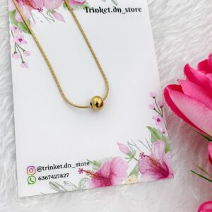 Gold Peral Necklace