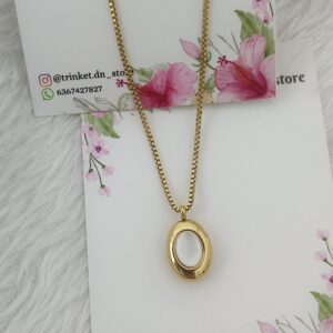 Necklace Oval Shape