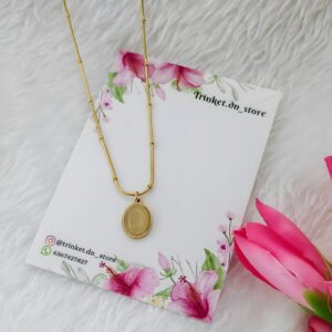Cream Stone Necklace