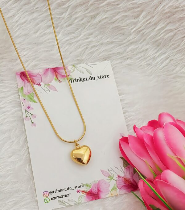 Heart Shaped Necklace (Medium Size)