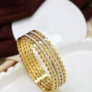 Elegance Gleam Anti-Tarnish Gold Plated Bracelet
