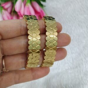 Textured Scale Pattern Chain Kada ✨